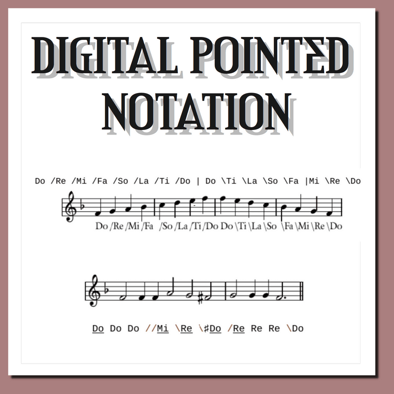 Released Digital Pointed Notation for Orthodox Choirs