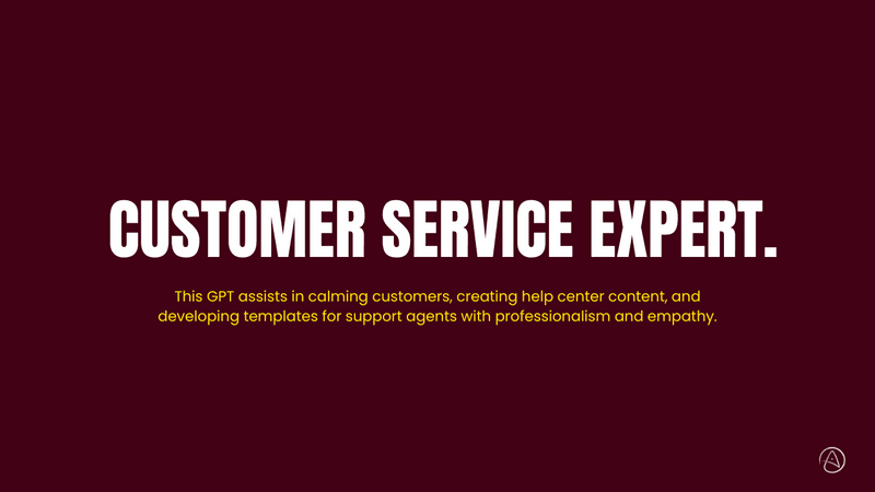 Your Customer Service Powerhouse GPT