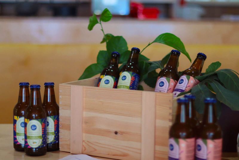 🫧 Unlocked Milestone: Our first kombucha tasting