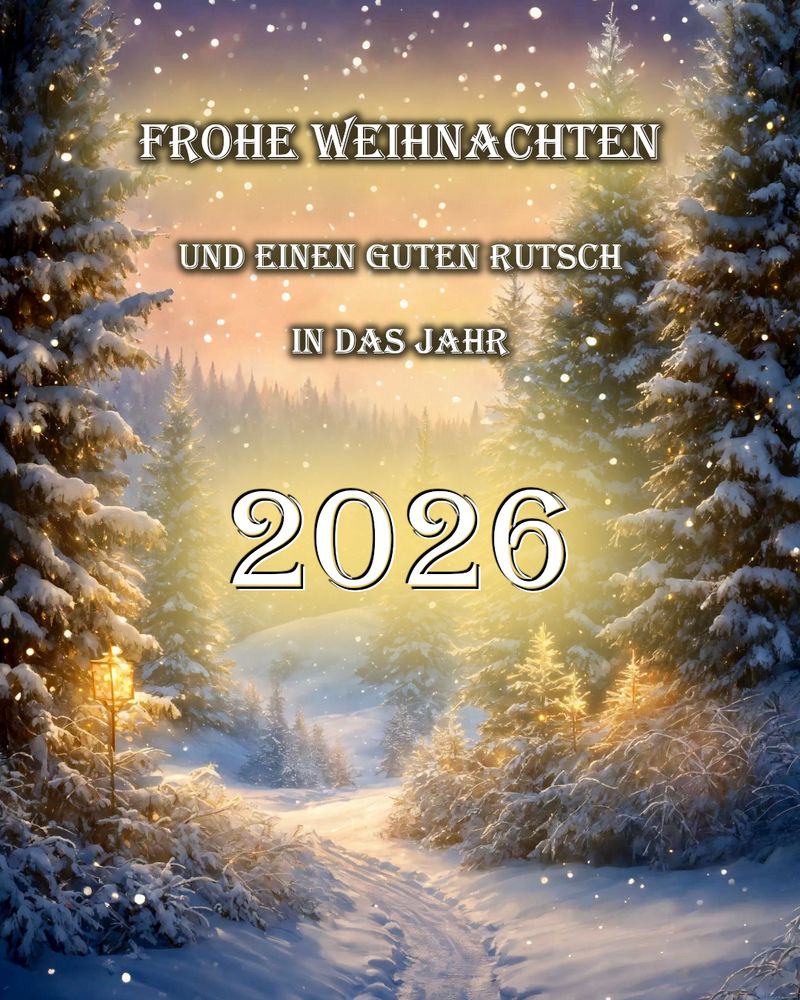 Frohe Weihnachten ...