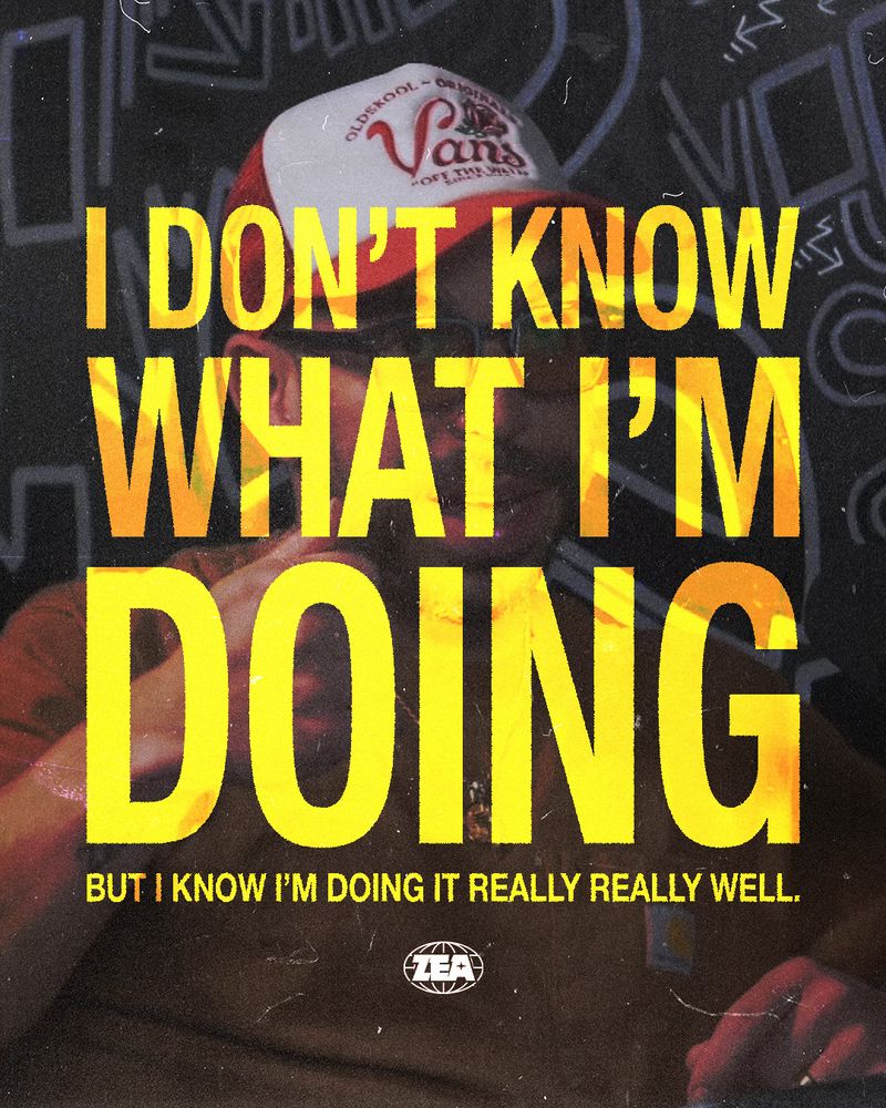 I don’t know what I’m doing.