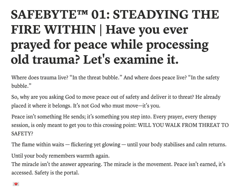 SAFEBYTE™ 01 SERIES: STEADYING THE FIRE WITHIN