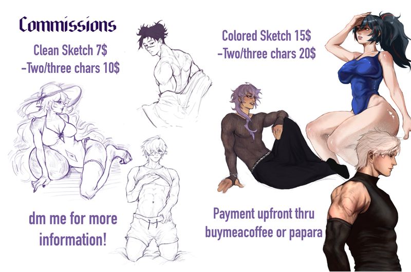 Commission Prices! ₊˚⊹♡
