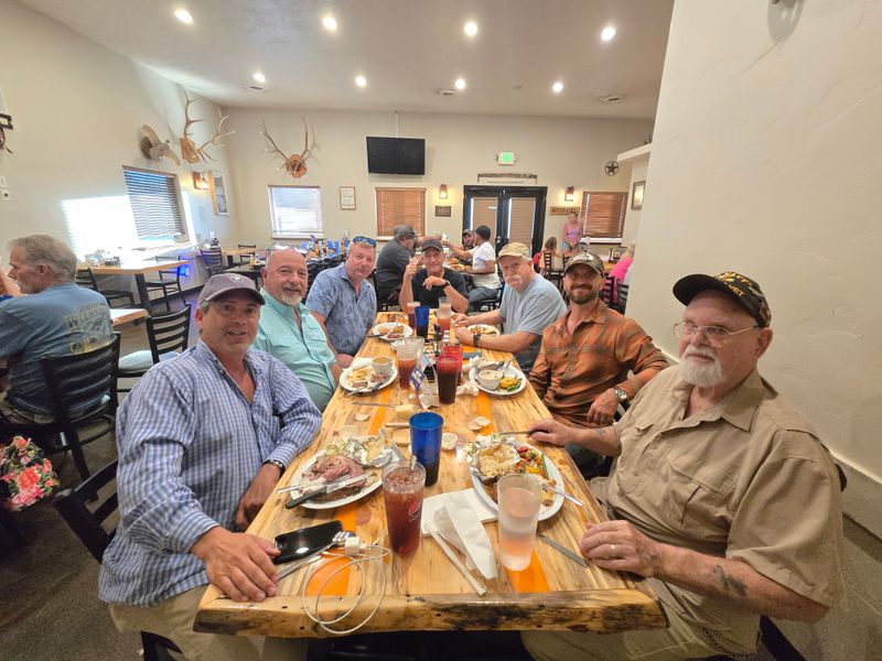 Treasure hunter dinner.
