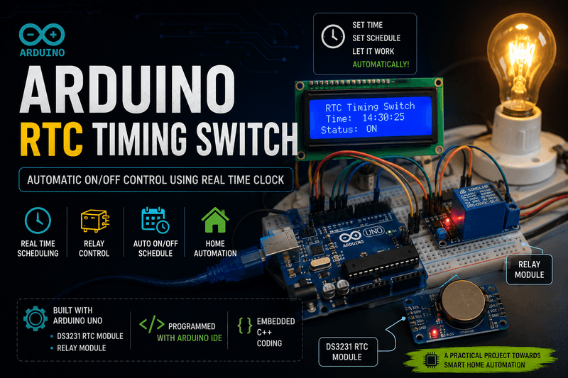 Arduino RTC Timing Switch | Embedded Systems & IoT