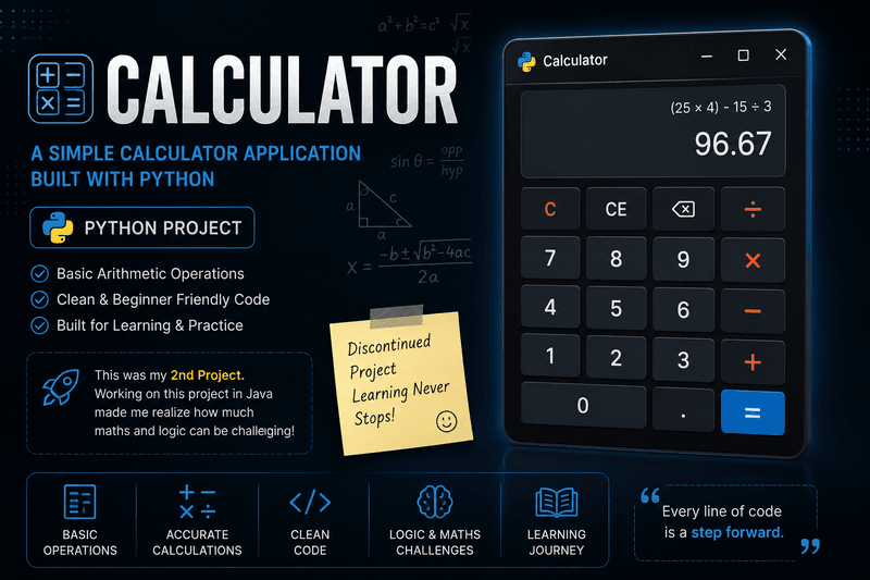 Calculator Application | Java