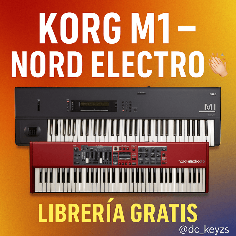 🎹 KORG M1 → MODX & ELECTRO 6D (Gratis)