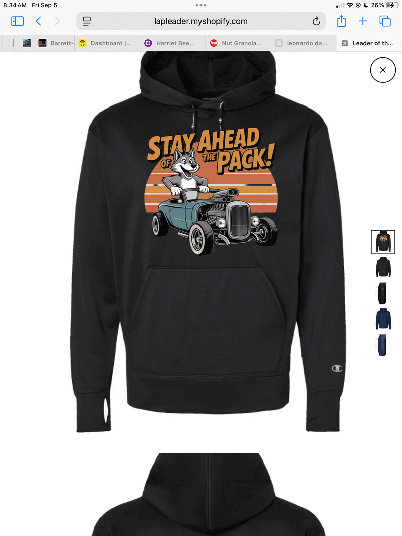 Store’s Open! 10% off all apparel!