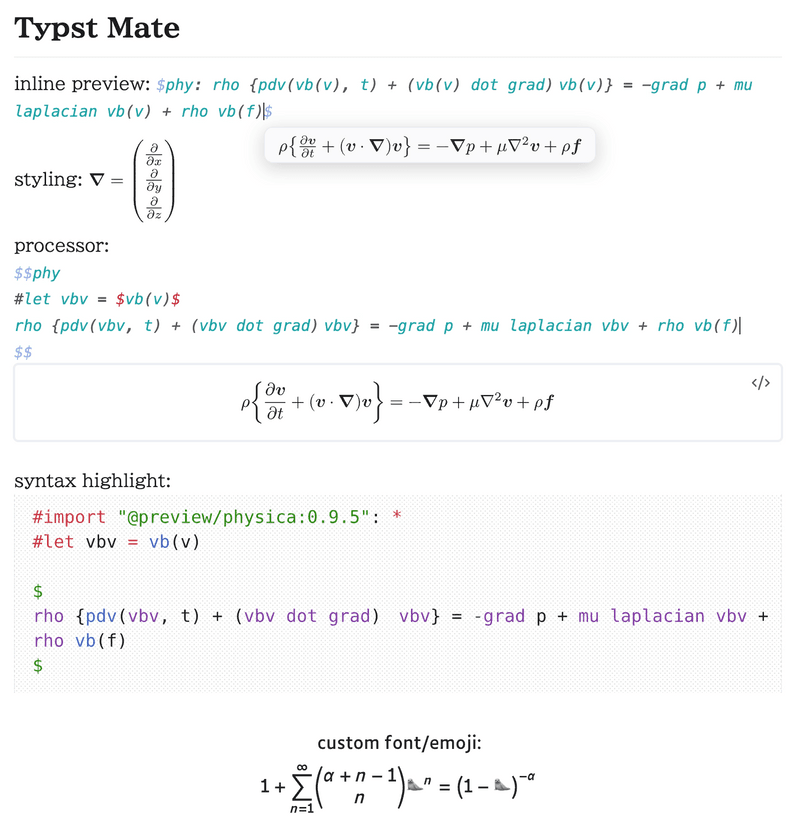[Obsidian Plugin] Typst Mate