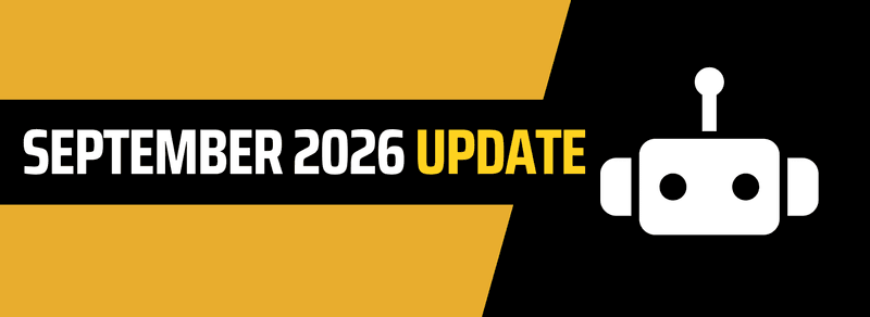 September 2026 Update