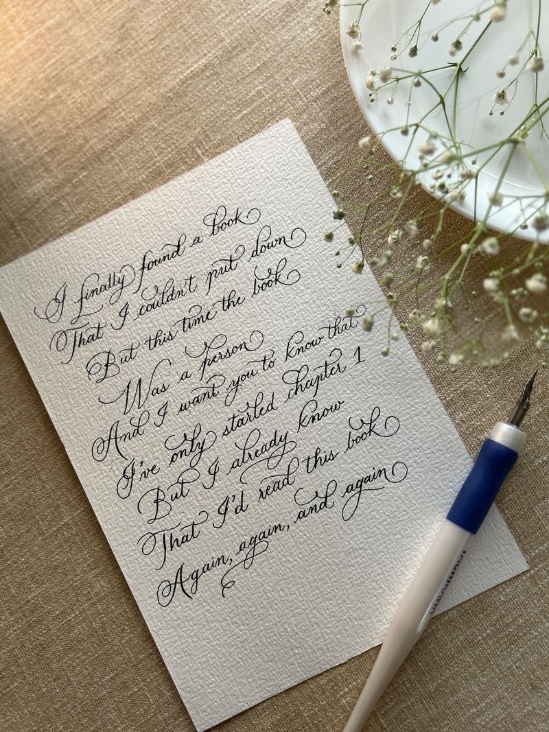 Dip-pen Calligraphy