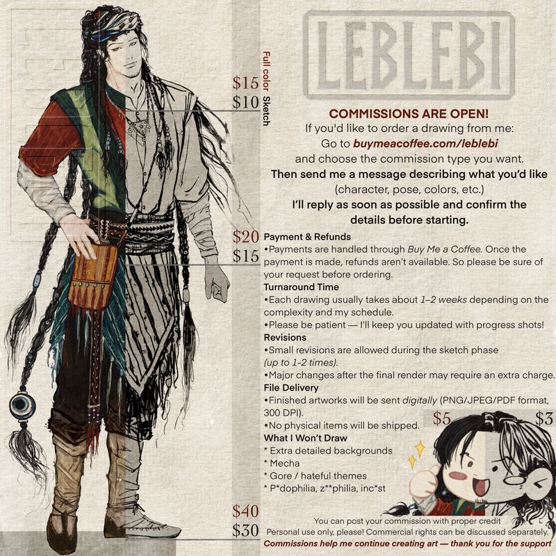 Commissions are open!