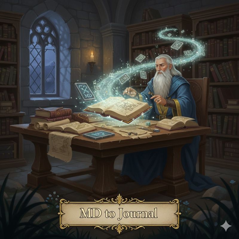 MD to Journal