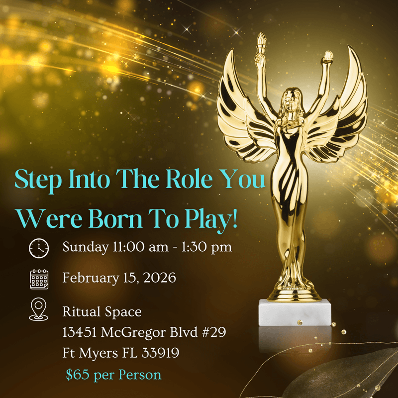 BIG NEWS Our 1st Workshop "Step Into The Role You Were Born To Play" is happening on 2/15 