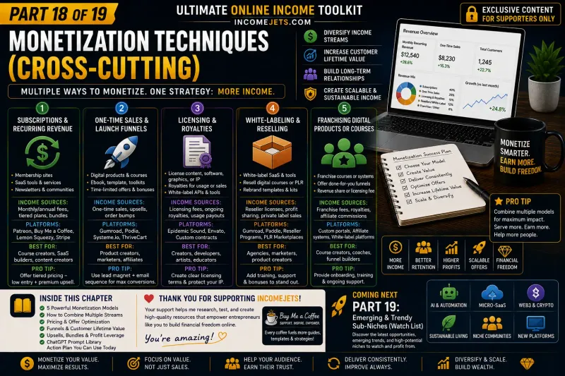 🚀 Monetization Techniques: 5 Ways to Earn More