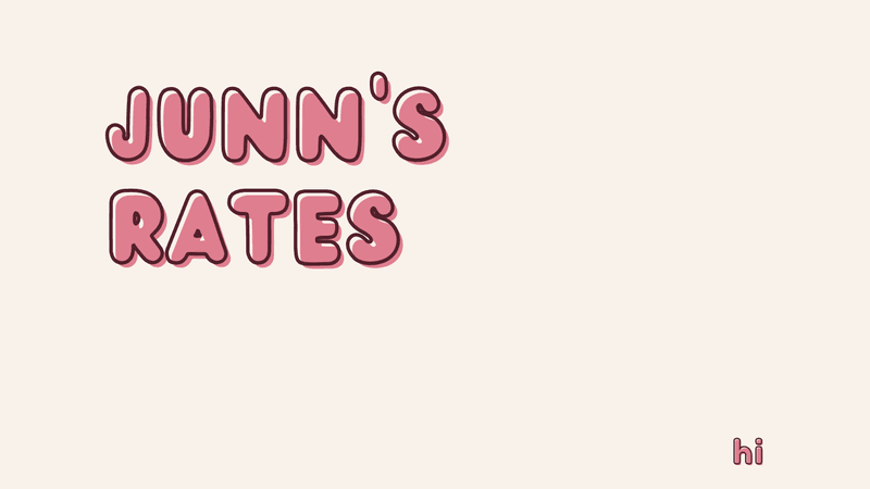 JUNN's Rates