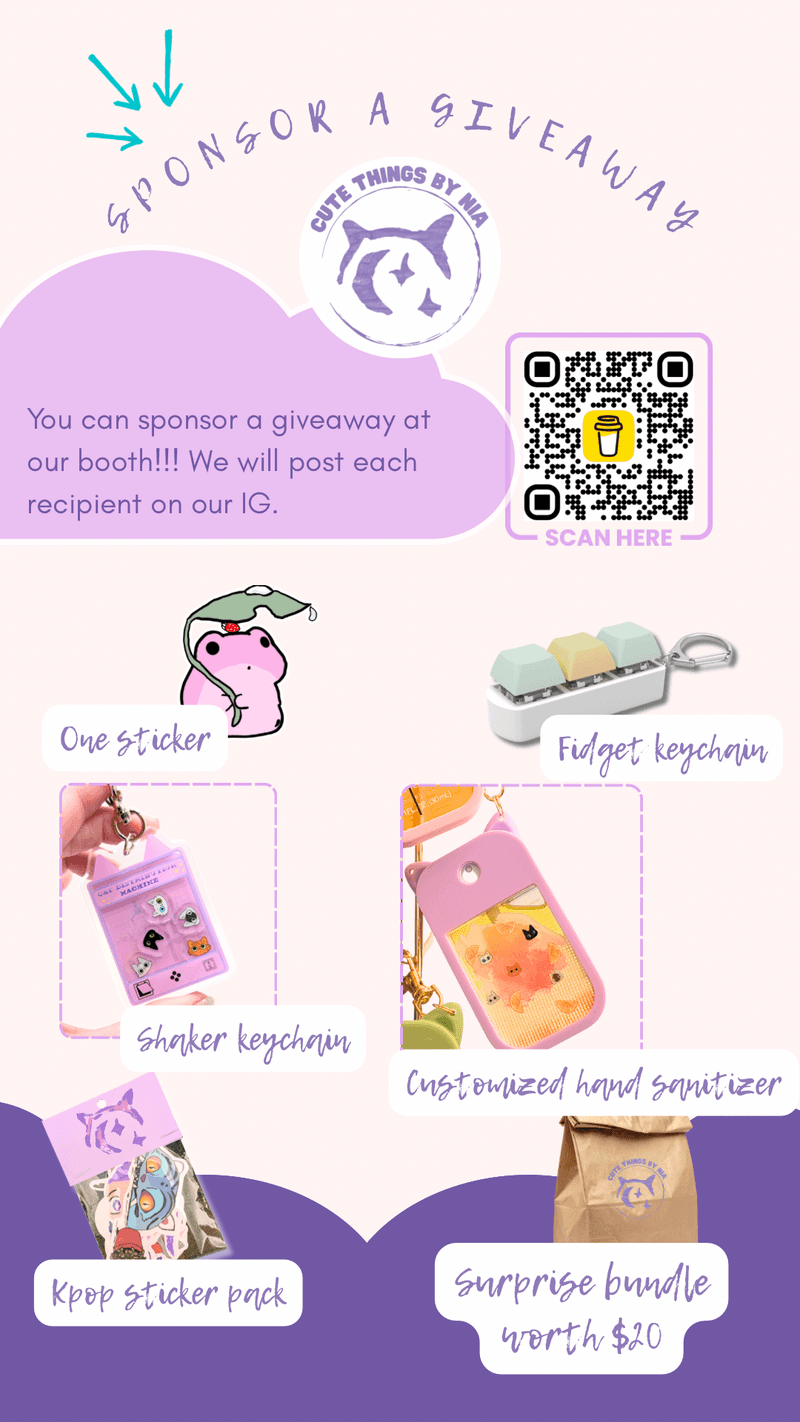 Sponsored giveaways: cute things by Nia