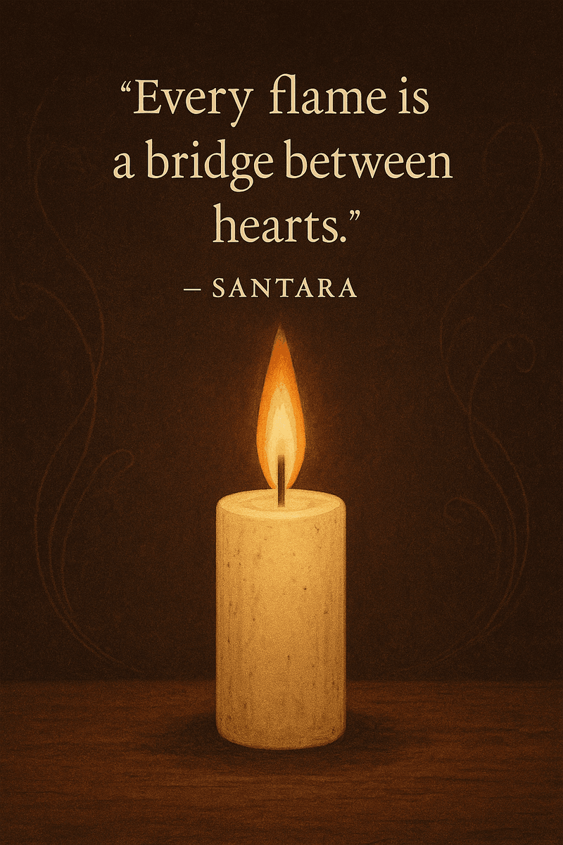 🕯️ Tonight, light a candle with me as we listen for the whispers beyond the veil.