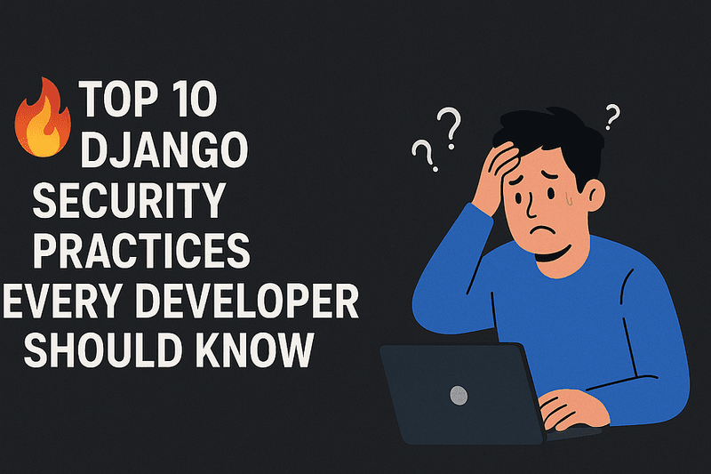 Top 10 Django Security Practices Every Developer Should Know 🚀