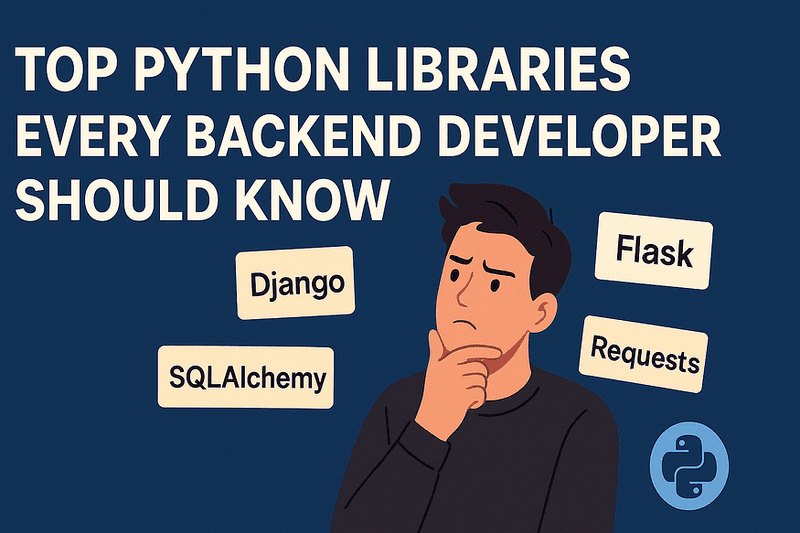 Top Python Libraries Every Backend Developer Should Know 🚀
