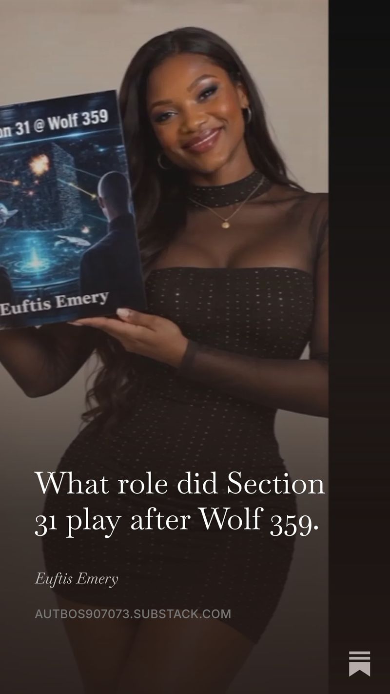 What role did Section 31 play after Wolf 359.