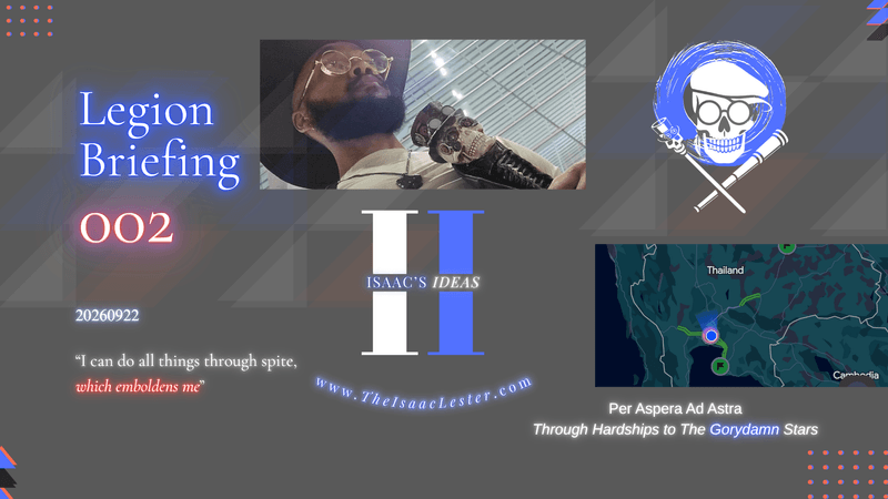 Legion Briefing 002 - Bold Undertakings