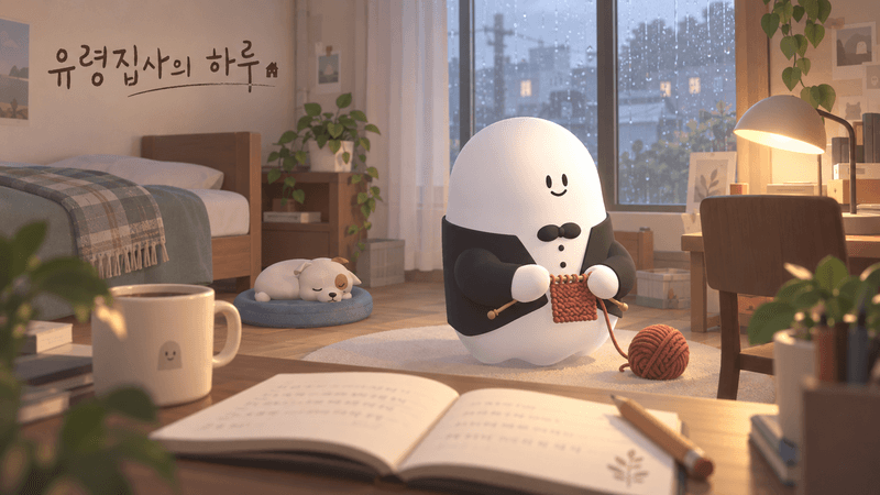 ghostdiary 개발자가 소개하는 힐링게임 《유령집사의 하루》 게임 인터뷰