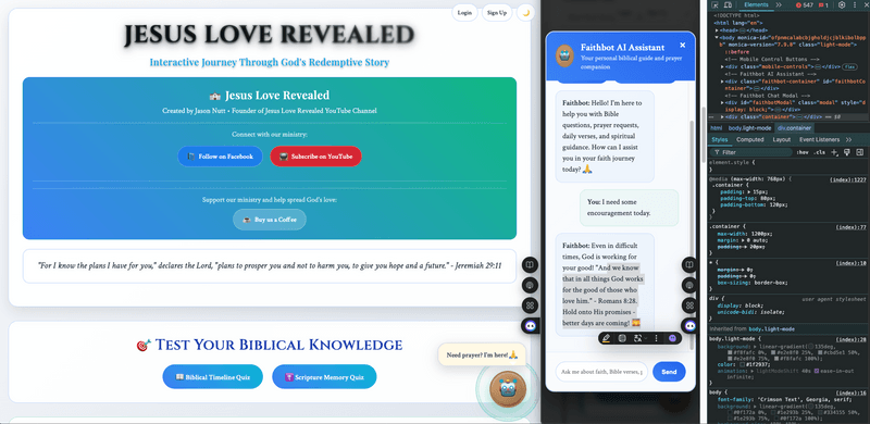 JESUS LOVE REVEALED Interactive Journey Through God's Redemptive Story