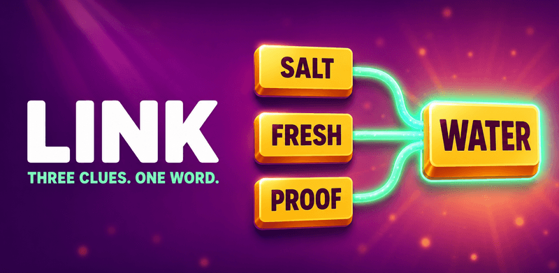 My First Game - LINK: Word Game & Logic Puzzle
