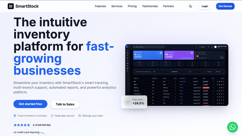 SmartStock - Modern Inventory Management System