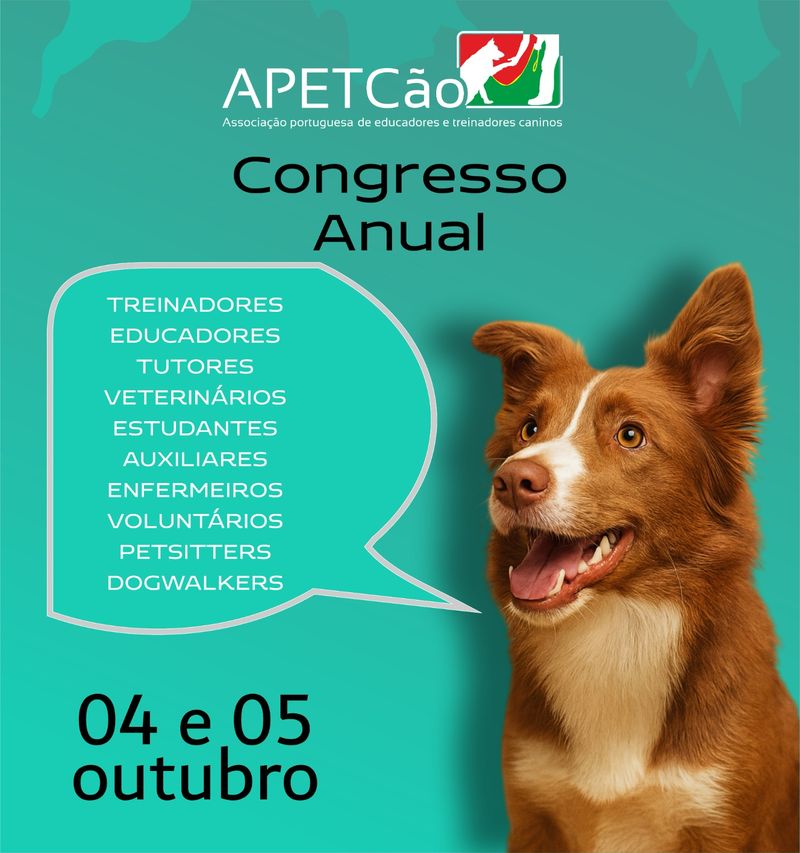 Ganha 3 convites para o 5º Congresso APETcão