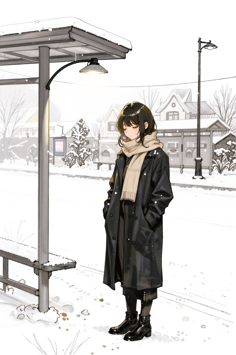 Woman in Winter