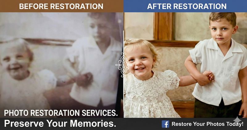 Professional photo editing & restoration