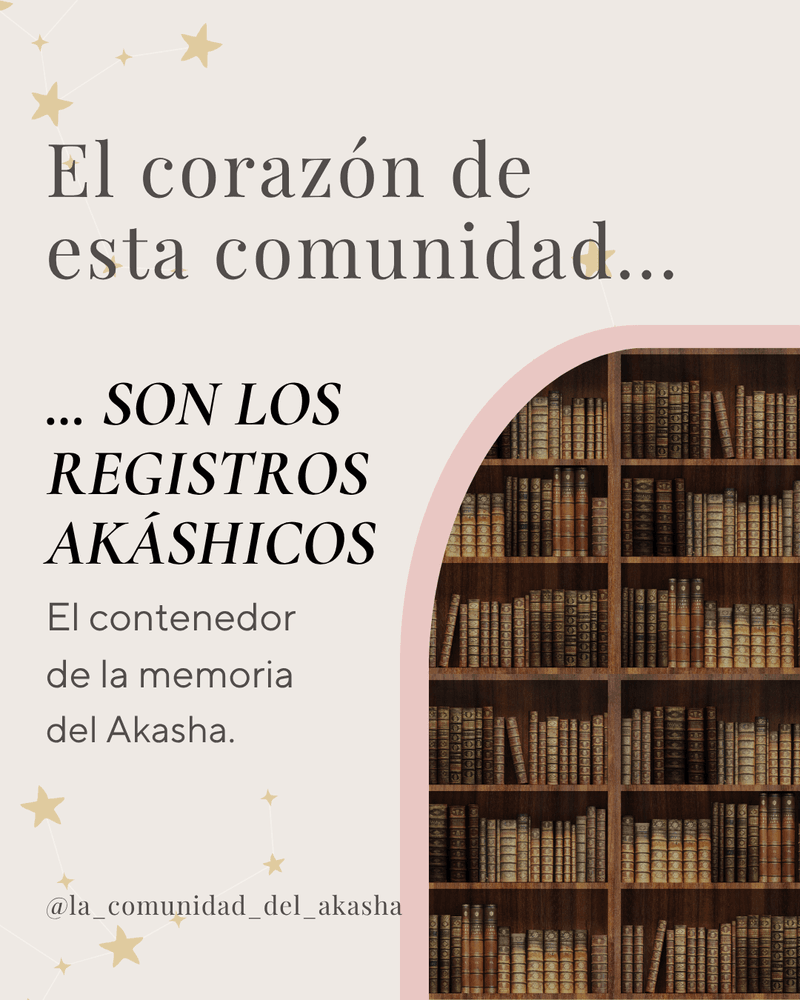 El corazón de esta comunidad son los Registros Akáshicos.