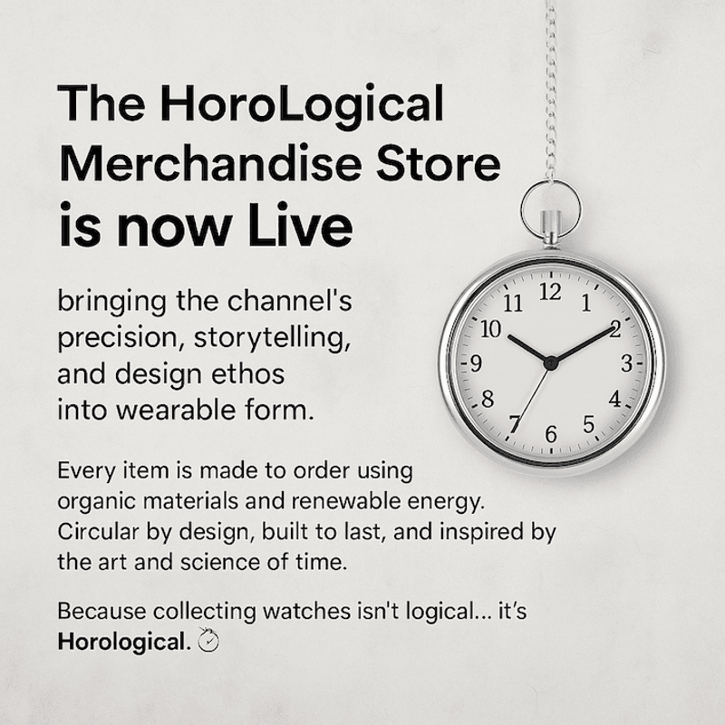 New Official HoroLogical Merchandise Store Live