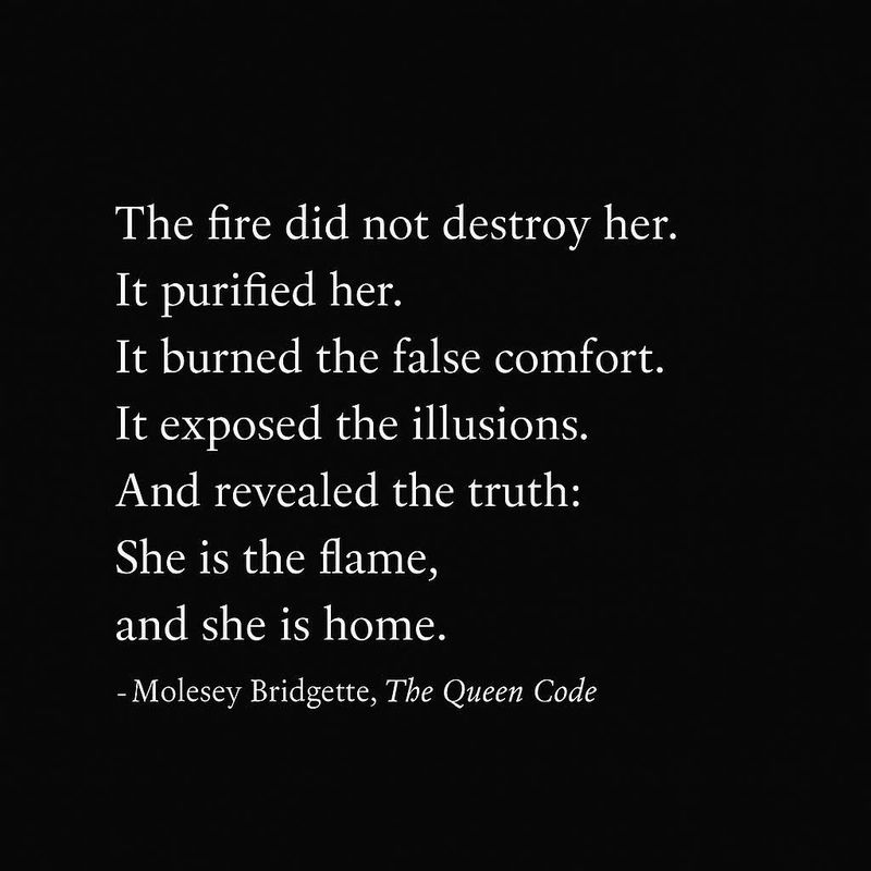 She is the flame