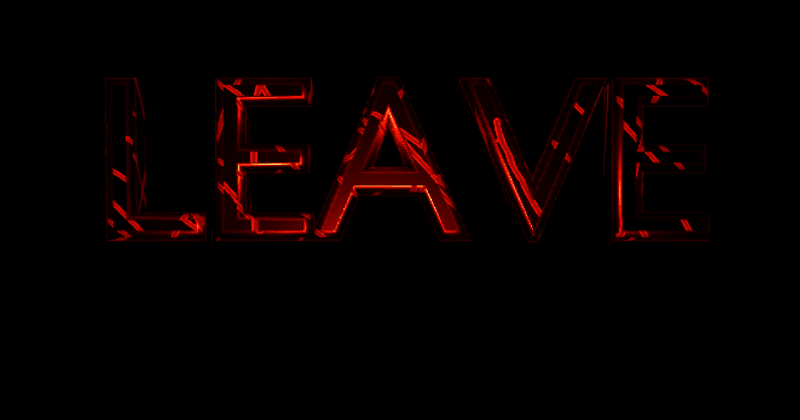 LEAVE! AVAILABLE NOW!!!