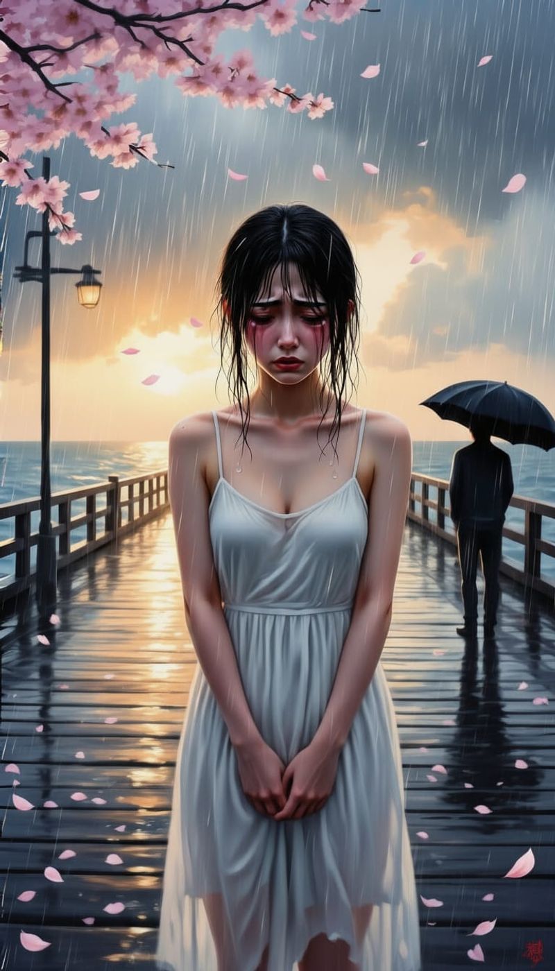 Heartbroken 💔 (oil painting)