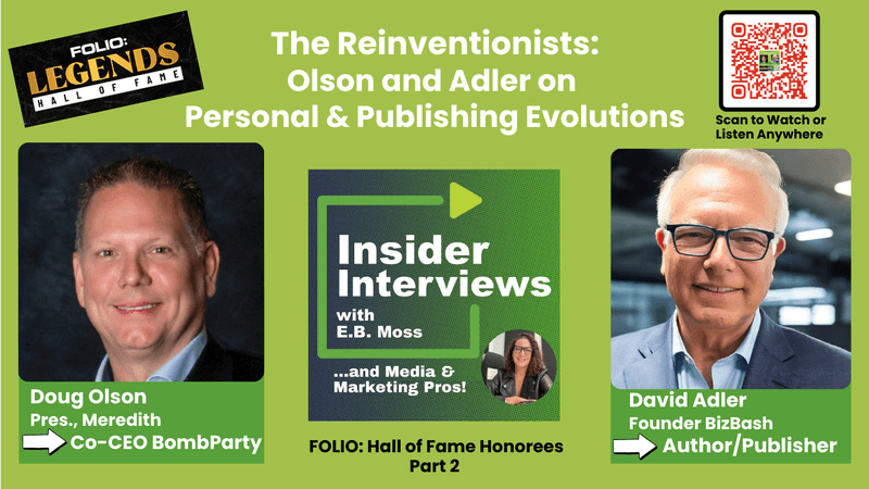 How Media Titans Shift Career Gears: Hearing it from Hall of Fame Reinventionists
