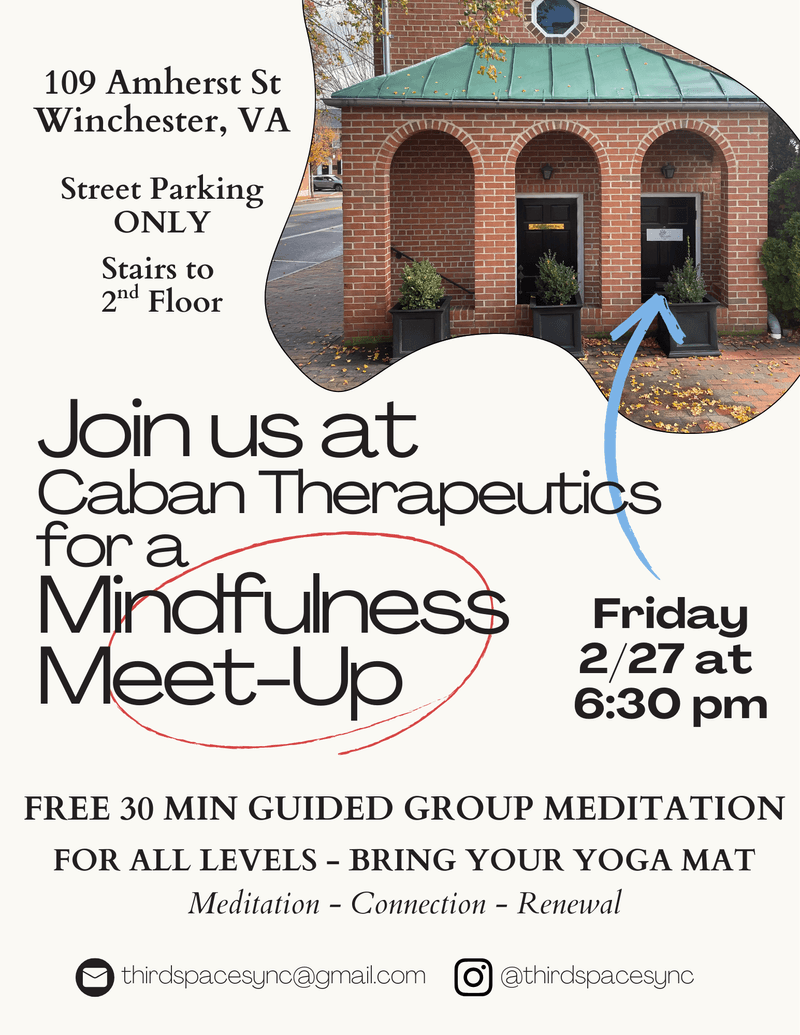 Bi-Weekly Mindfulness Meet-Up at Caban Therapeutics Feb-June