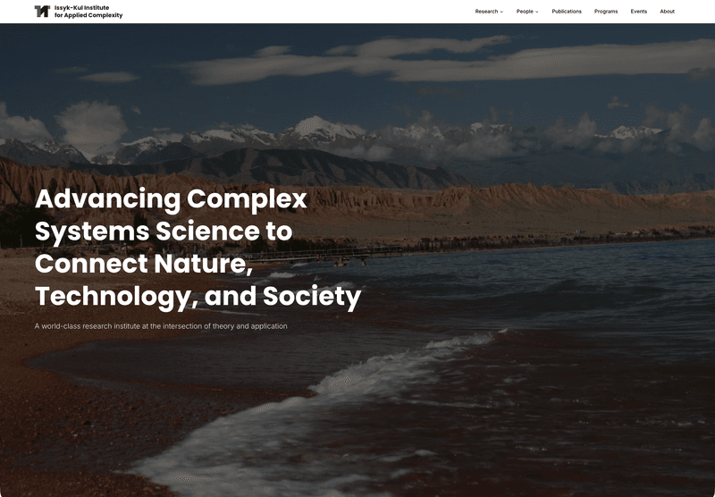 A Fictional Institute for Real Curiosity: Issyk-Kul Institute for Applied Complexity