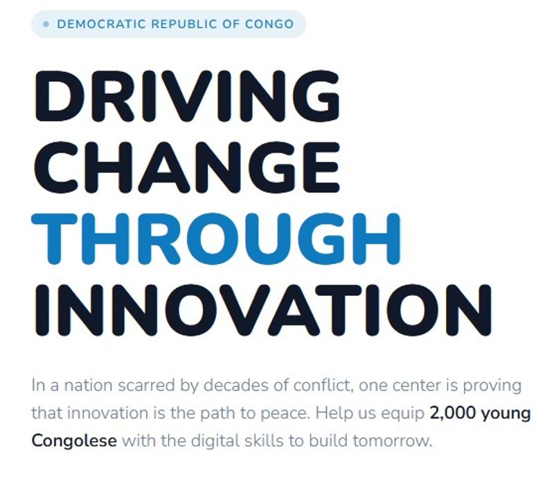 What does hope look like in DR Congo?