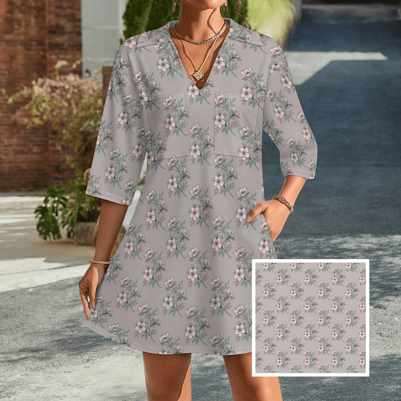 FREE : Elegant Floral Seamless Pattern (300 DPI) | Commercial Use
