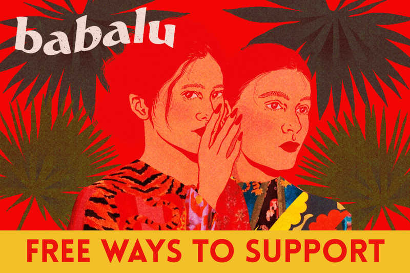 Free ways to support Babalu