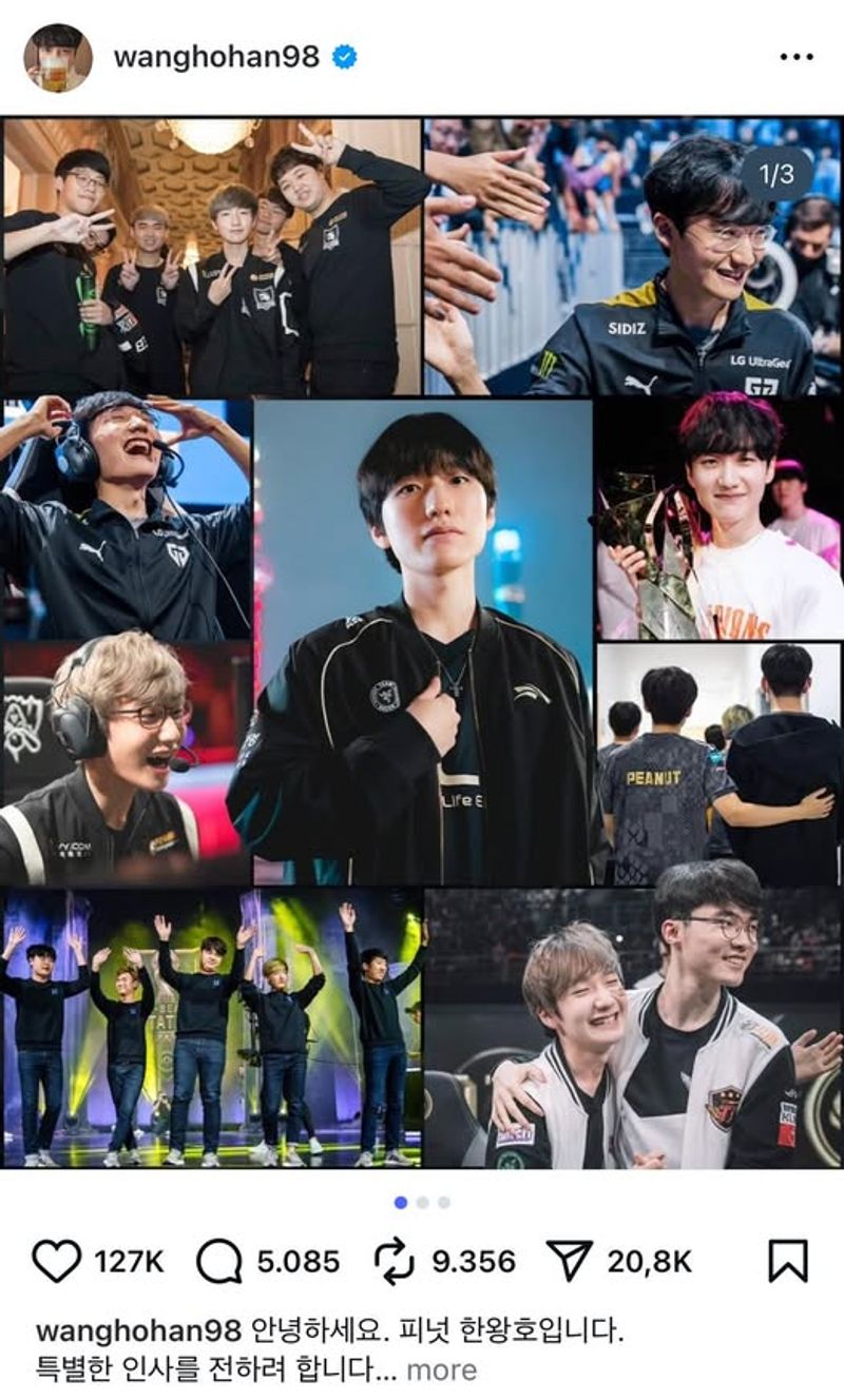 Peanut officially announced the end of his professional playing career after Worlds 2025.