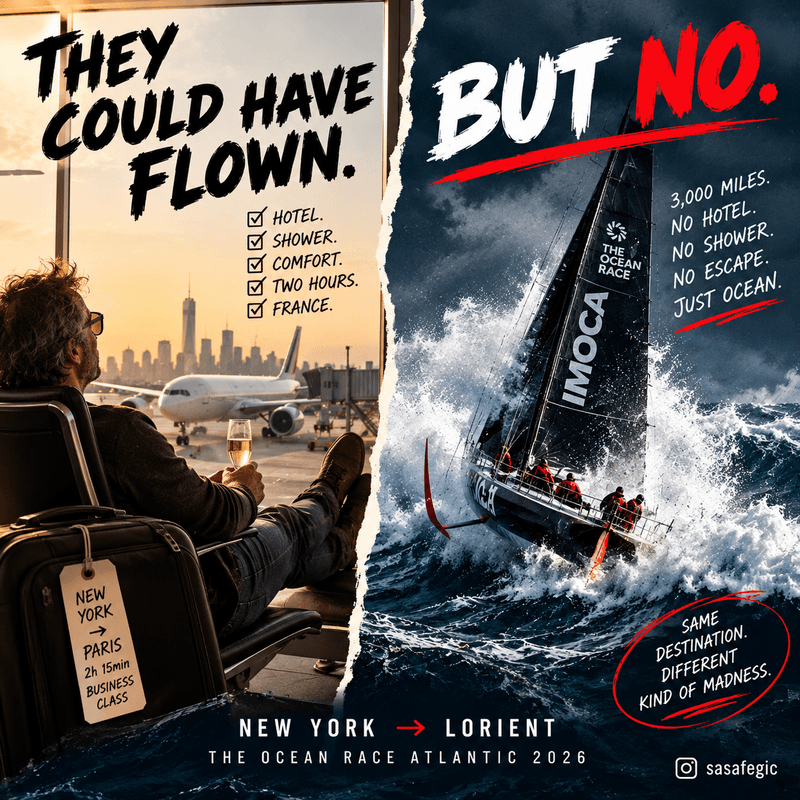 Ocean Race Atlantic: The Stupidest Way To Get To France
