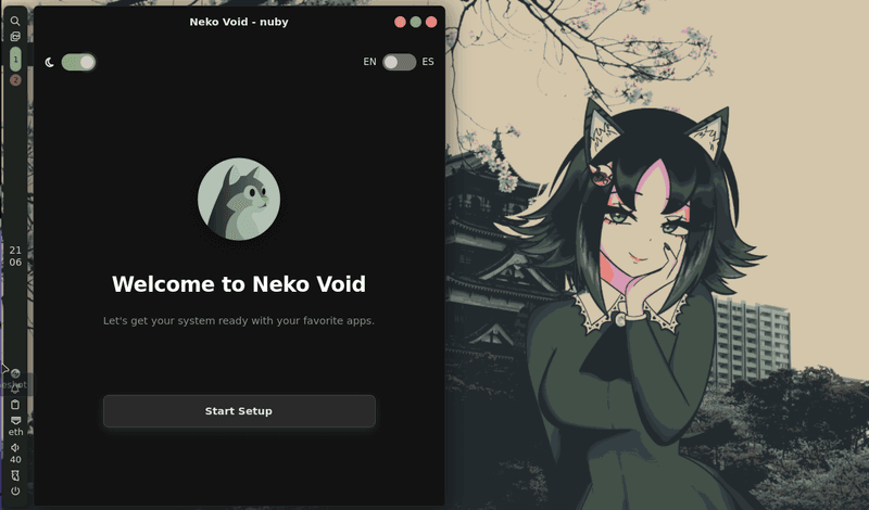 NEKO WIZARD ON NEKO-VOID