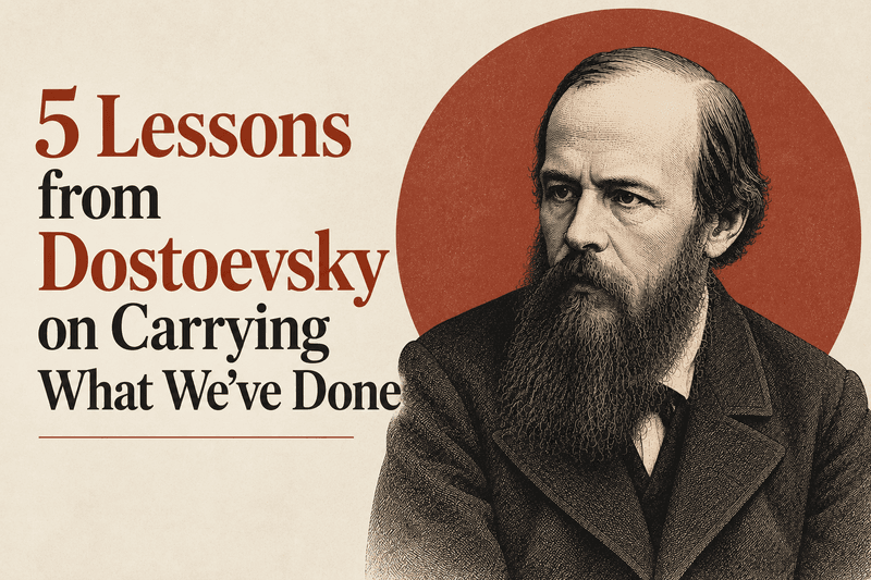 The Burden of Guilt: 5 Lessons from Dostoevsky on Carrying What We've Done