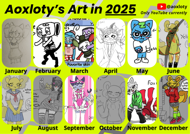 My art recap in 2025