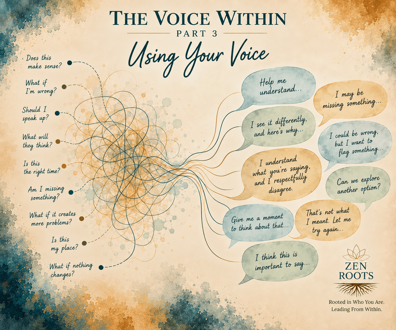 The Voice Within – Part 3: Using Your Voice